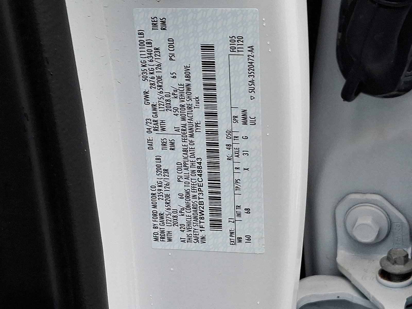 2023 Ford Super Duty F-250 SRW XL