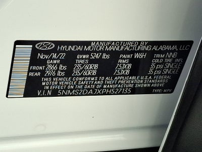 2023 Hyundai SANTA FE SEL