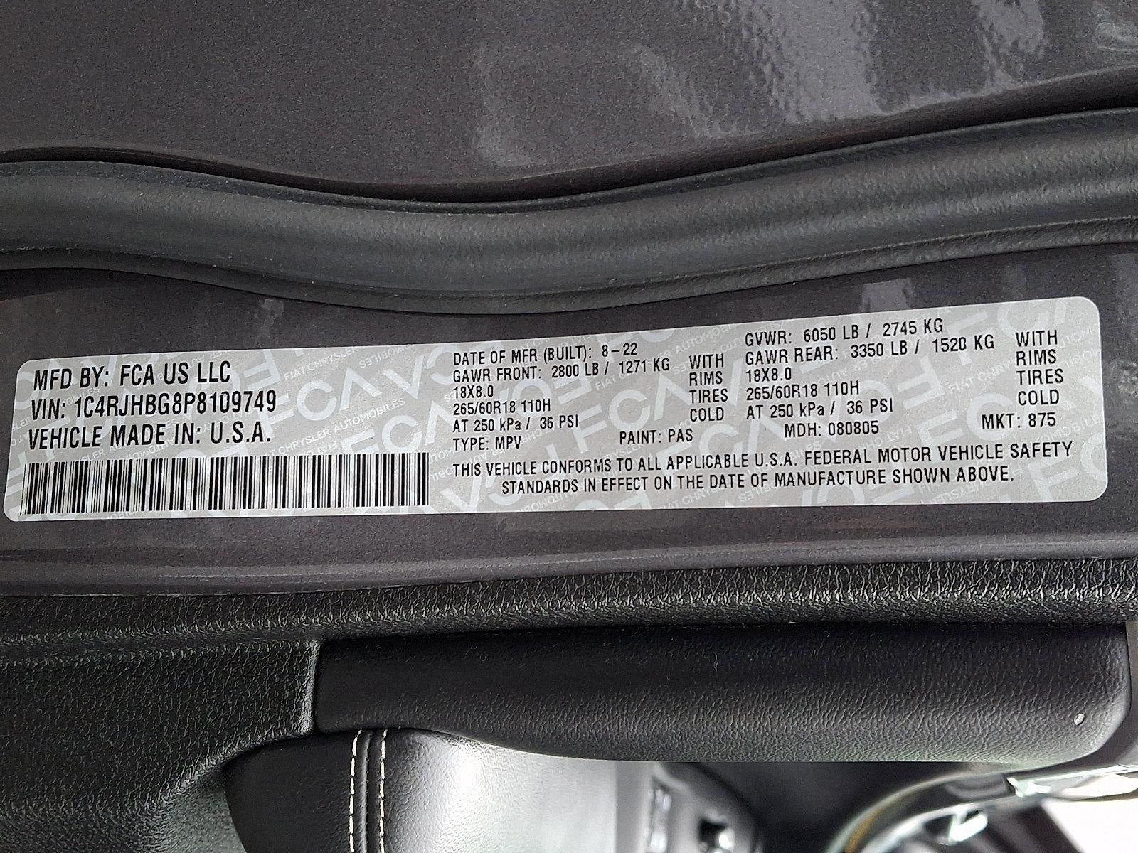 2023 Jeep Grand Cherokee Limited 4x4