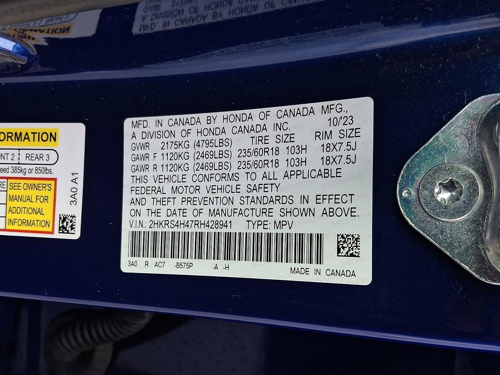 2024 Honda CR-V EX AWD