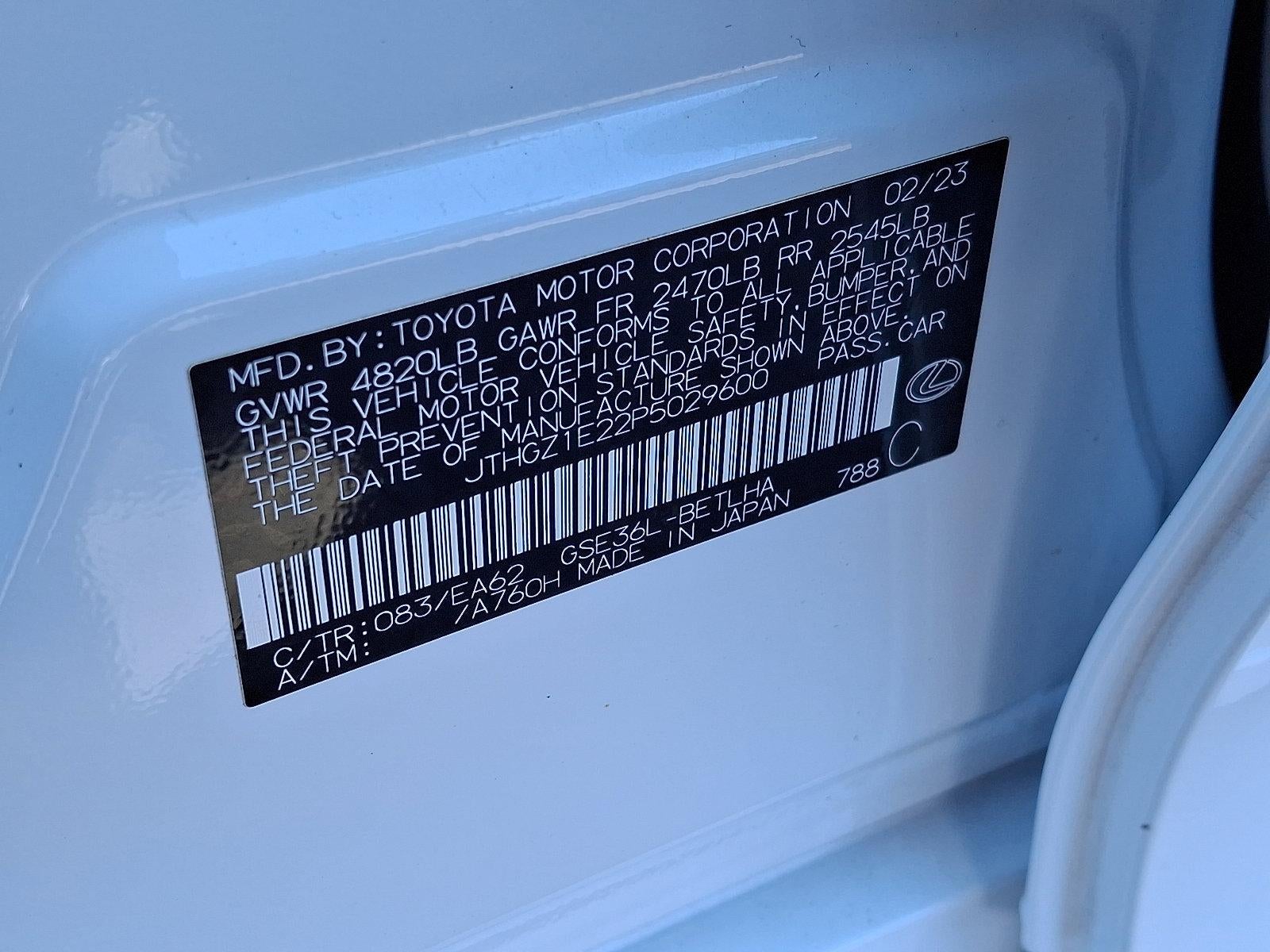 2023 Lexus IS 350 F SPORT AWD