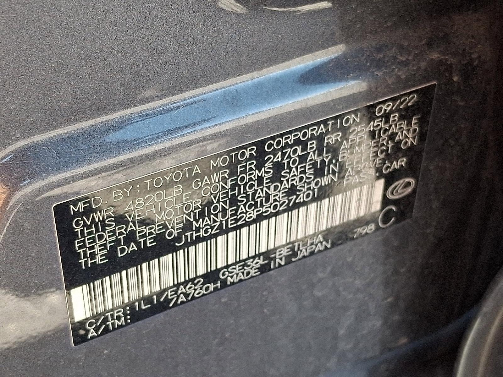 2023 Lexus IS 350 F SPORT AWD