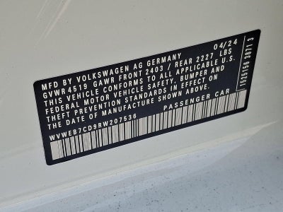 2024 Volkswagen Golf R 2.0T DSG