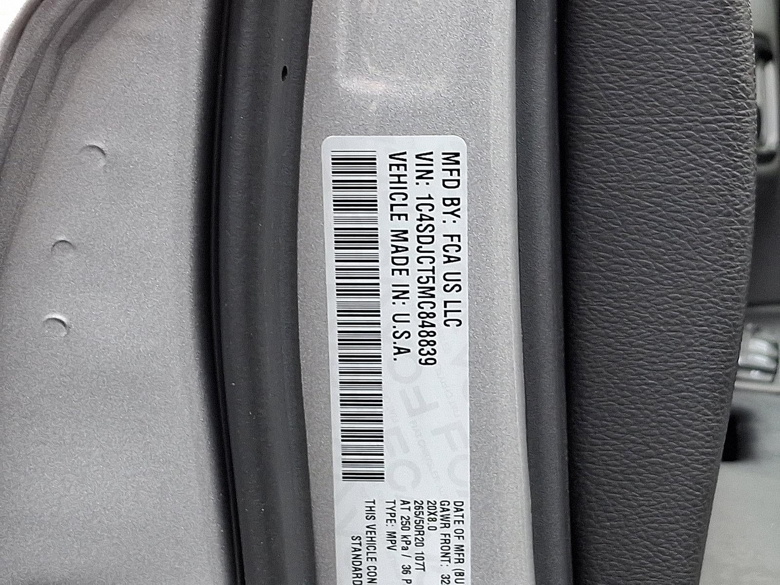 2021 Dodge Durango R/T AWD