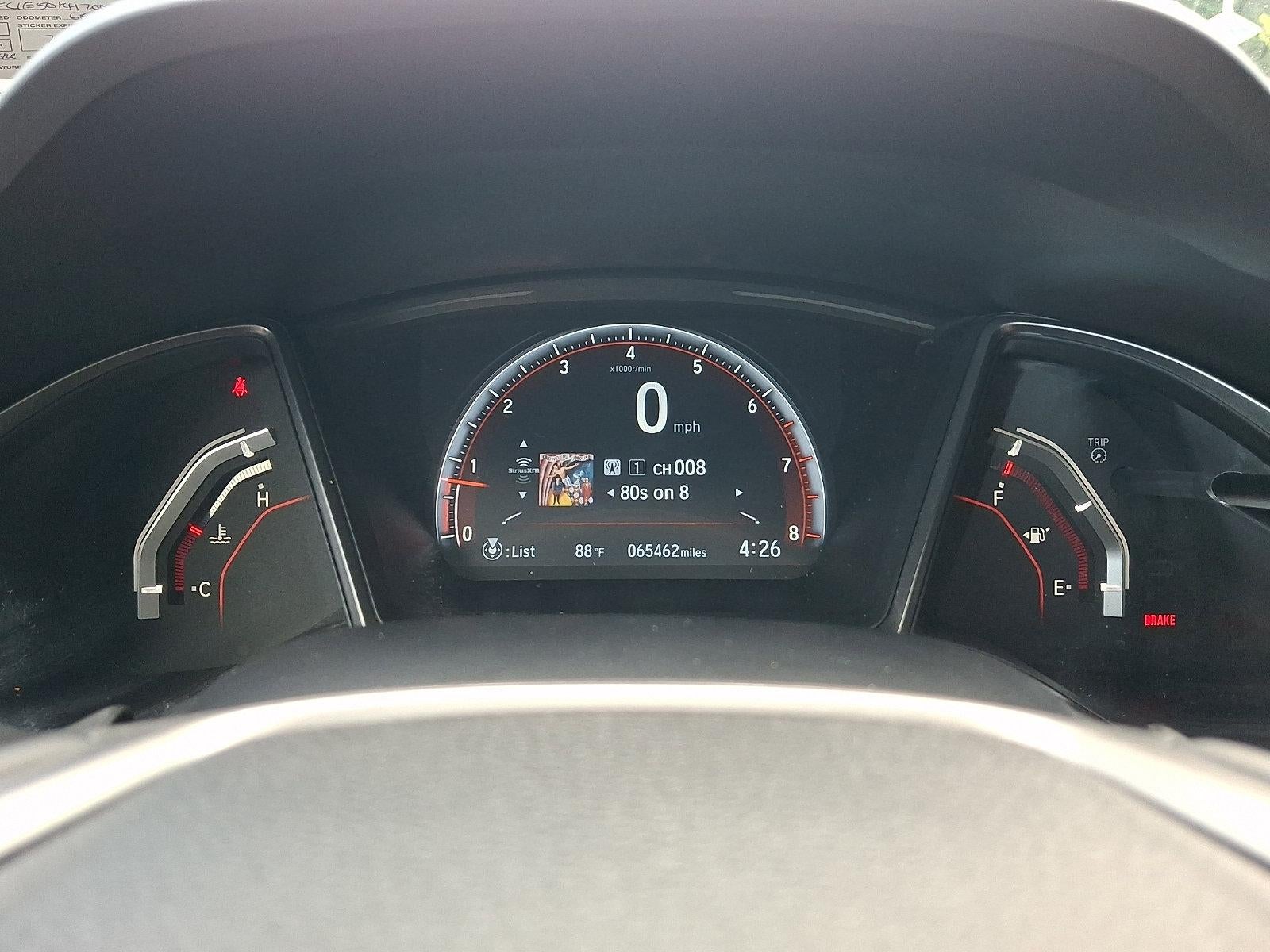 2019 Honda Civic Si Sedan Manual w/Summer Tires