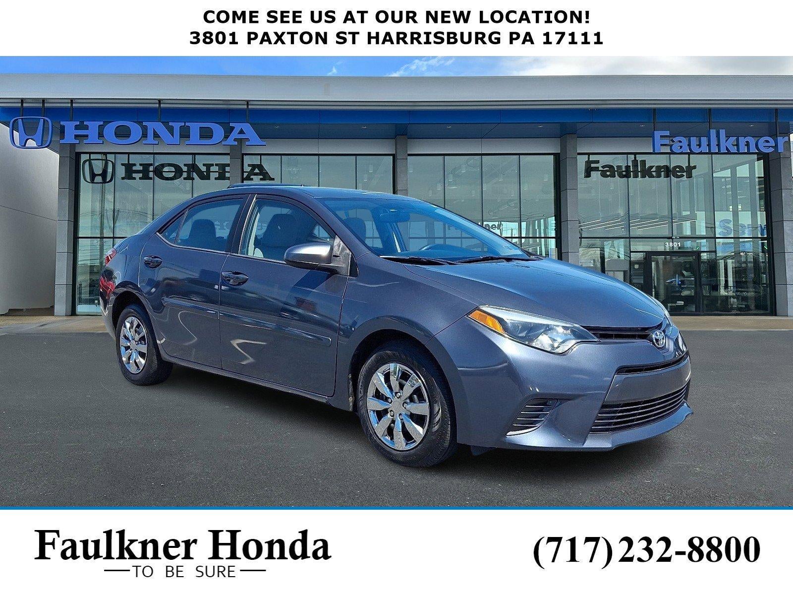 2015 Toyota Corolla 4dr Sdn CVT Auto LE ECO (Natl)