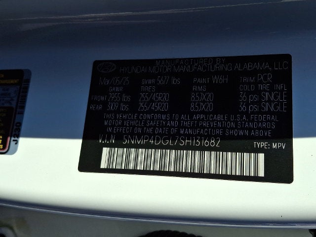 2025 Hyundai SANTA FE Limited