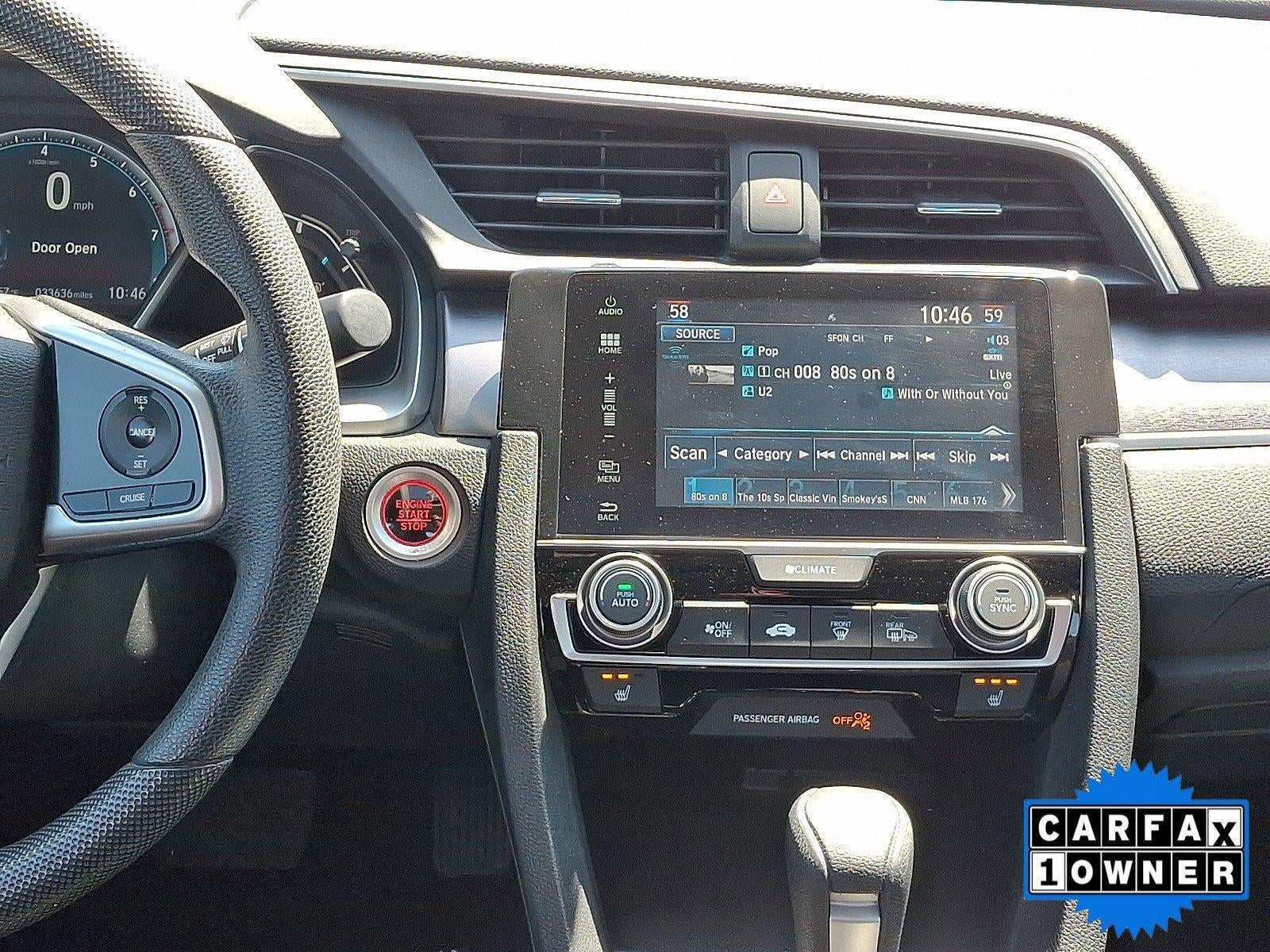 2017 Honda Civic Sedan EX-T CVT