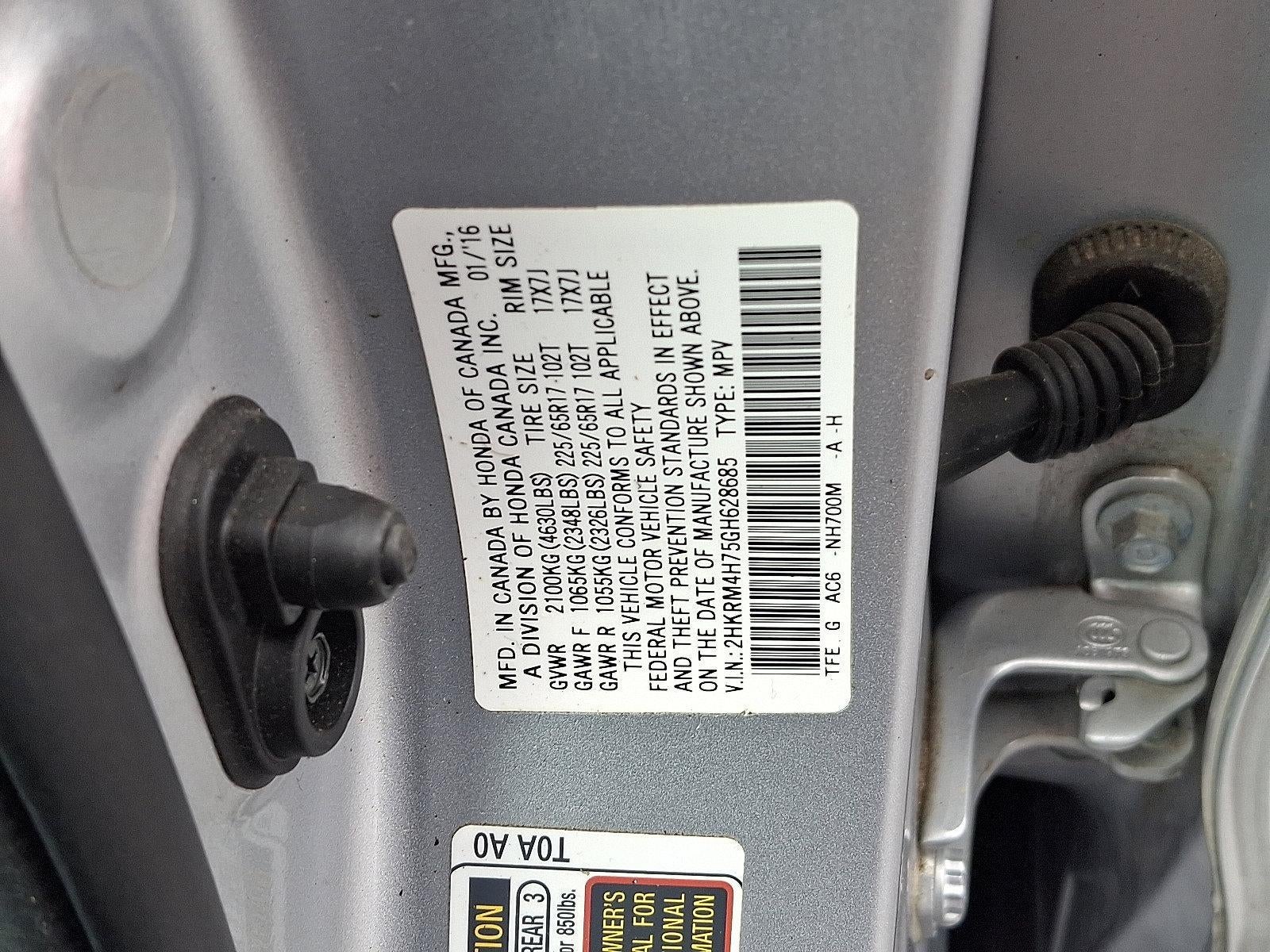 2016 Honda CR-V EX-L AWD