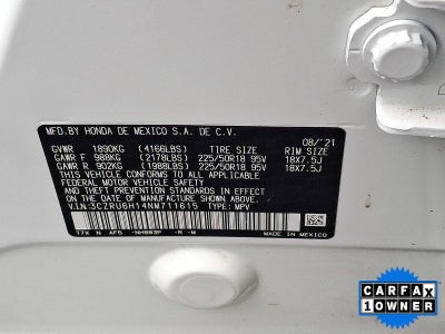 2022 Honda HR-V Sport AWD CVT