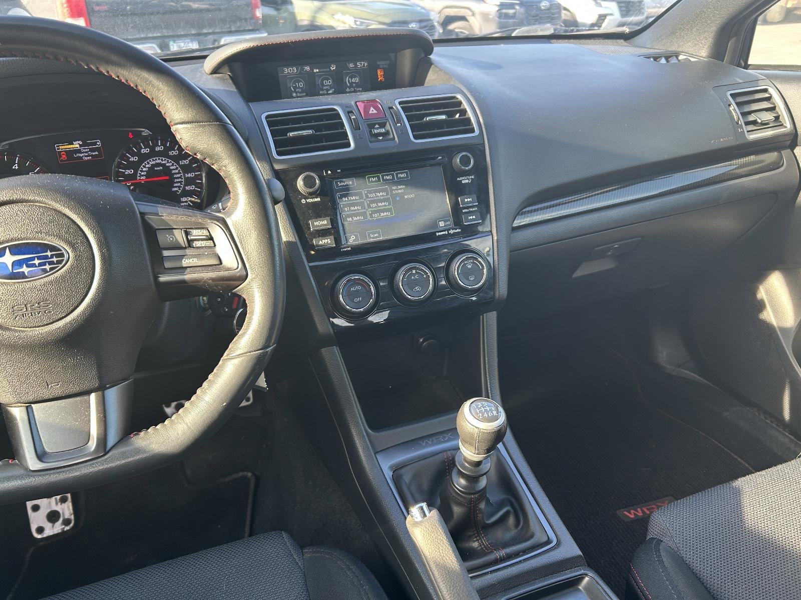 2018 Subaru WRX Manual
