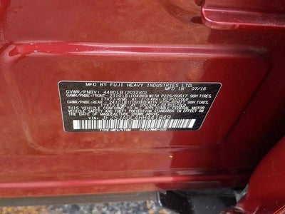 2017 Subaru Forester 2.5i Premium CVT