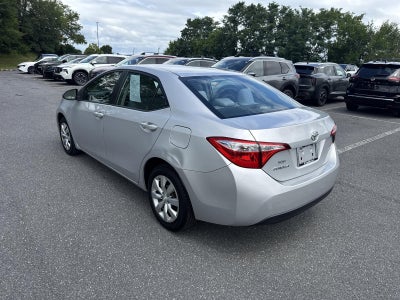 2016 Toyota Corolla 4dr Sdn CVT Auto LE (Natl)