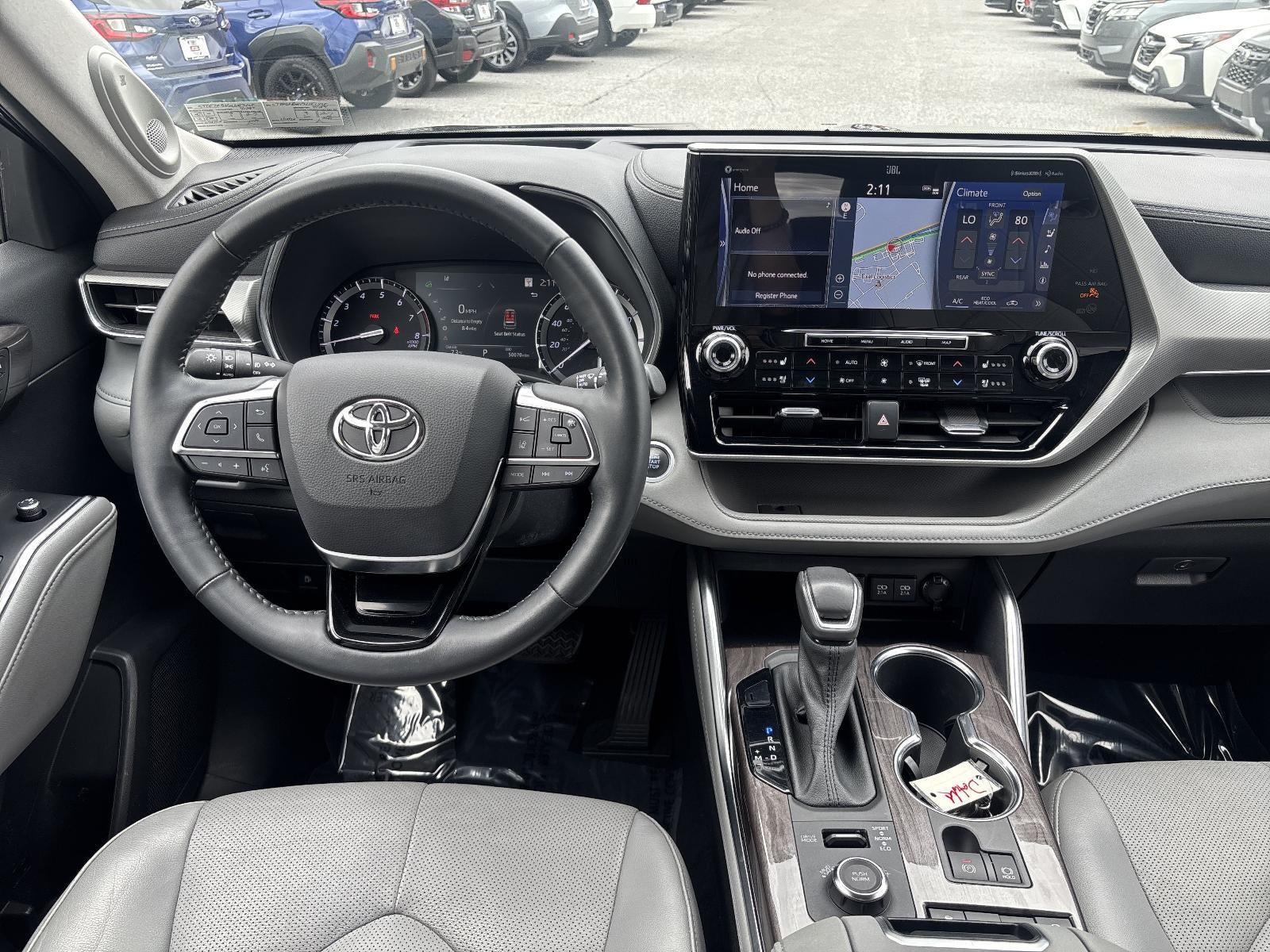 2021 Toyota Highlander Platinum AWD (Natl)