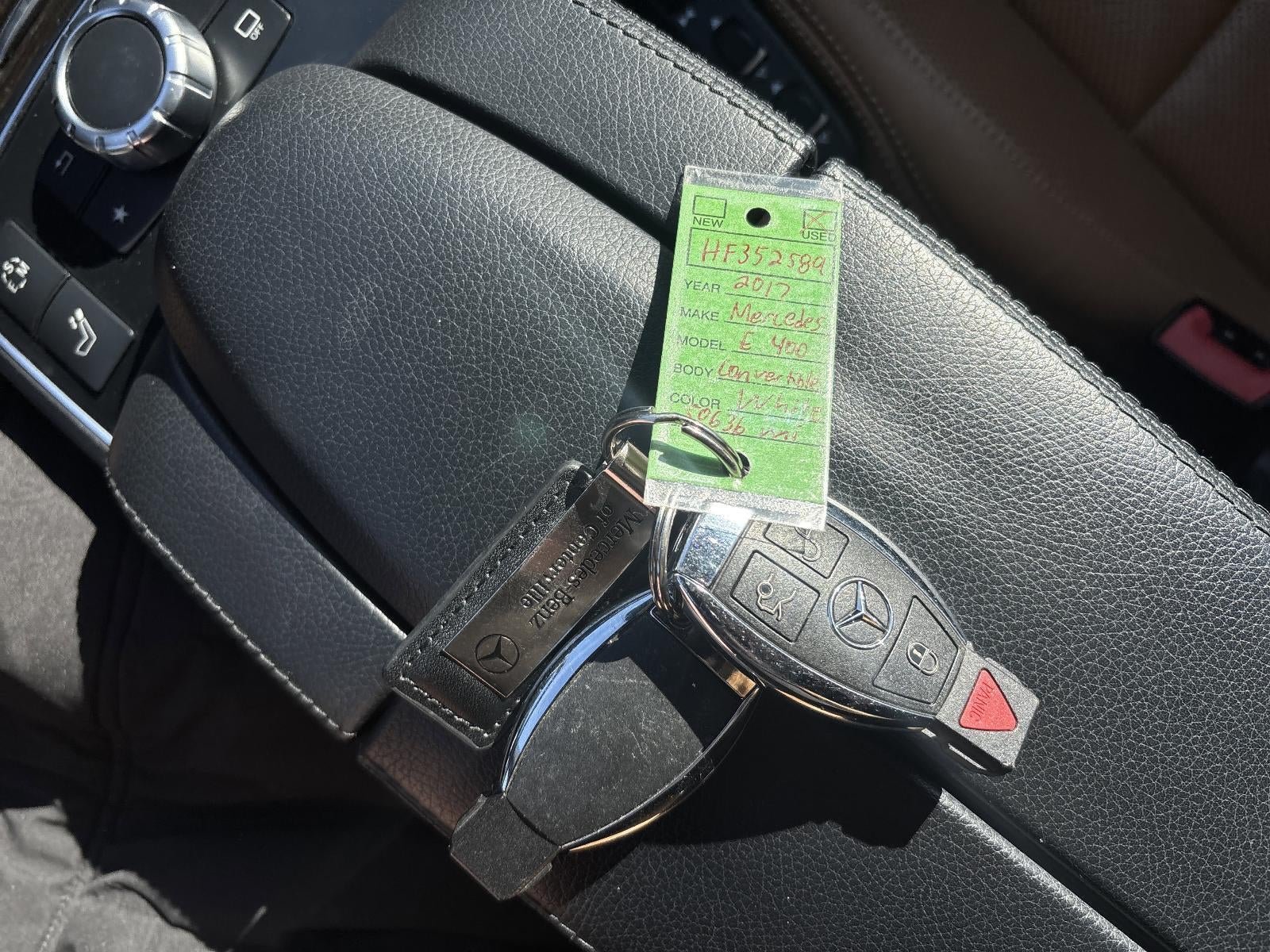 2017 Mercedes-Benz E-Class E 400 RWD Cabriolet