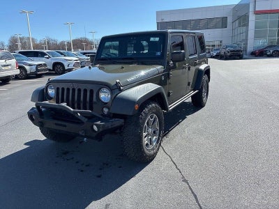 2016 Jeep Wrangler Unlimited 4WD 4dr Black Bear *Ltd Avail*