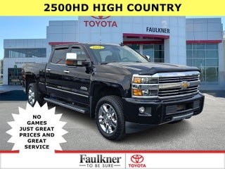 2016 Chevrolet Silverado 2500 HD Crew Cab Standard Box 4-Wheel Drive High Country