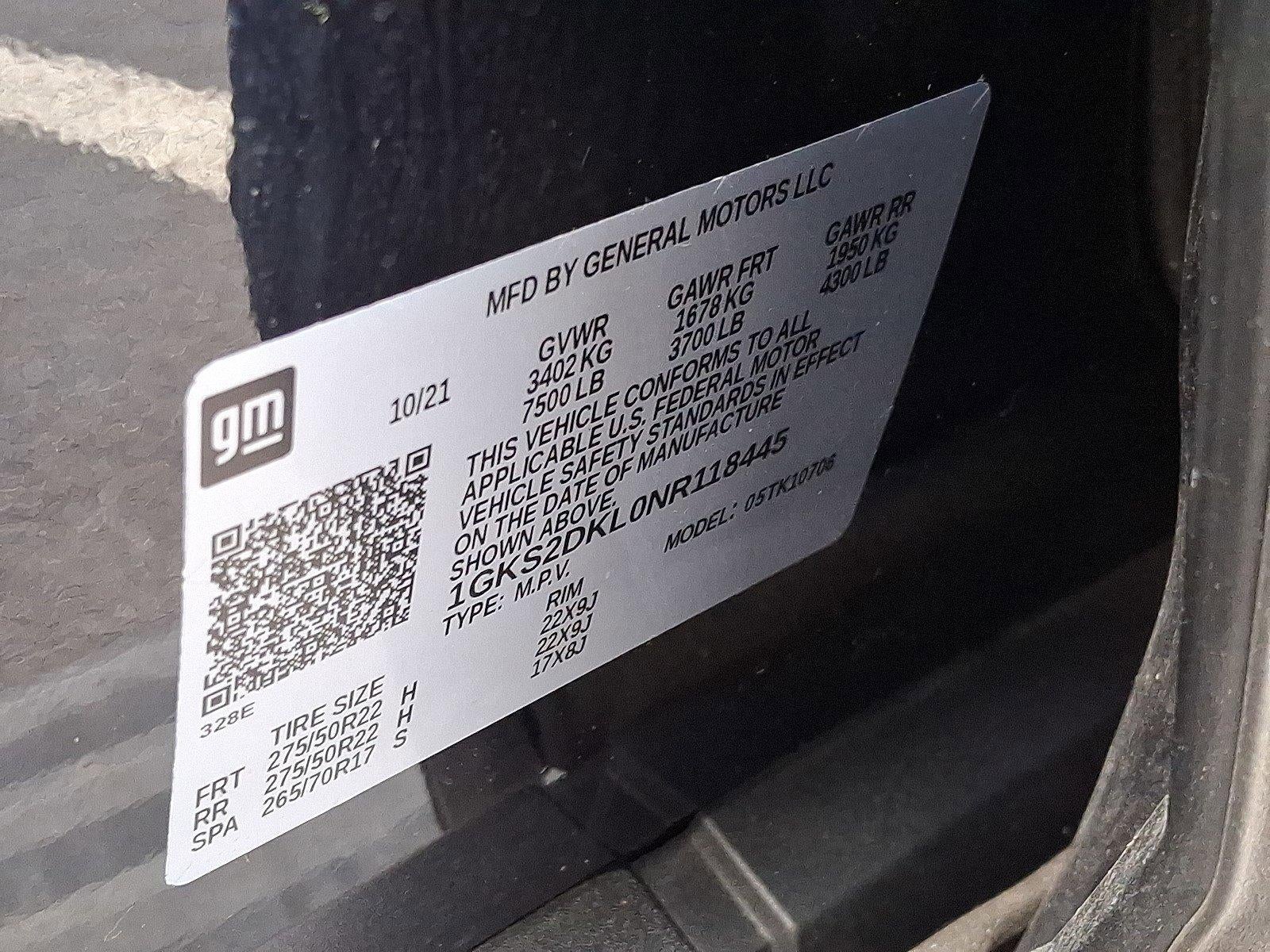 2022 GMC Yukon 4WD 4dr Denali