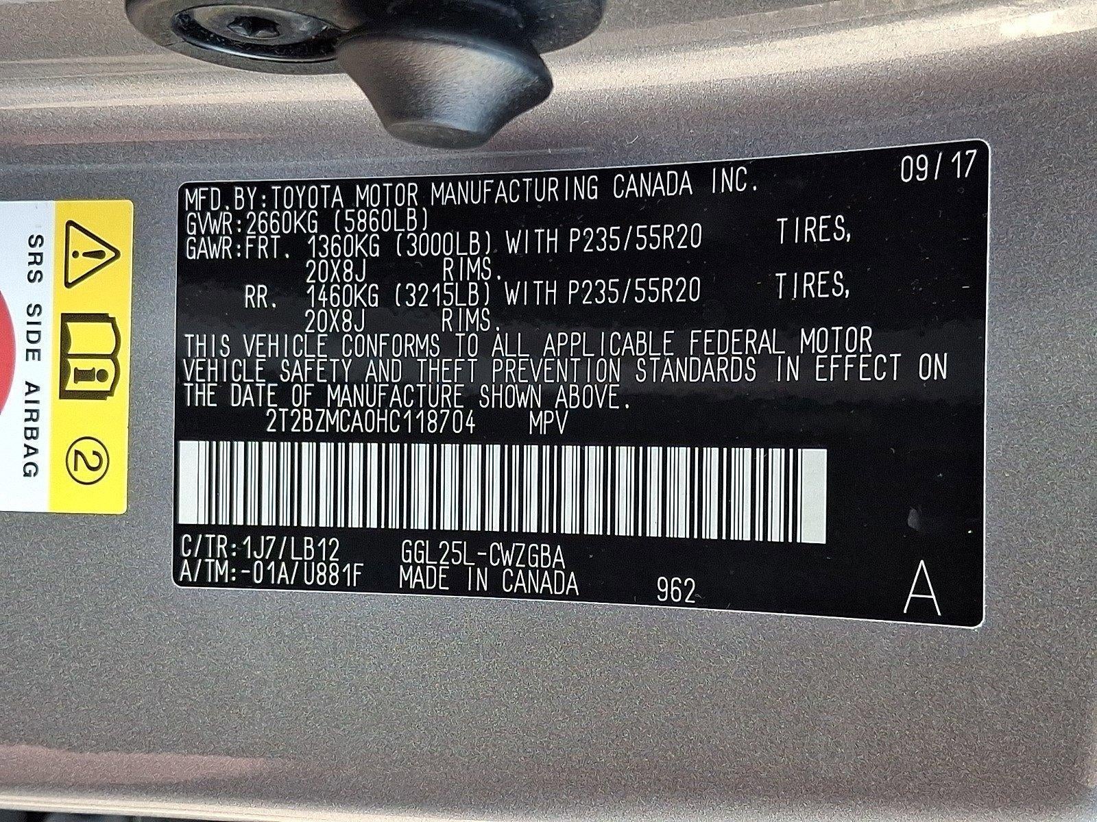 2017 Lexus RX 350 AWD