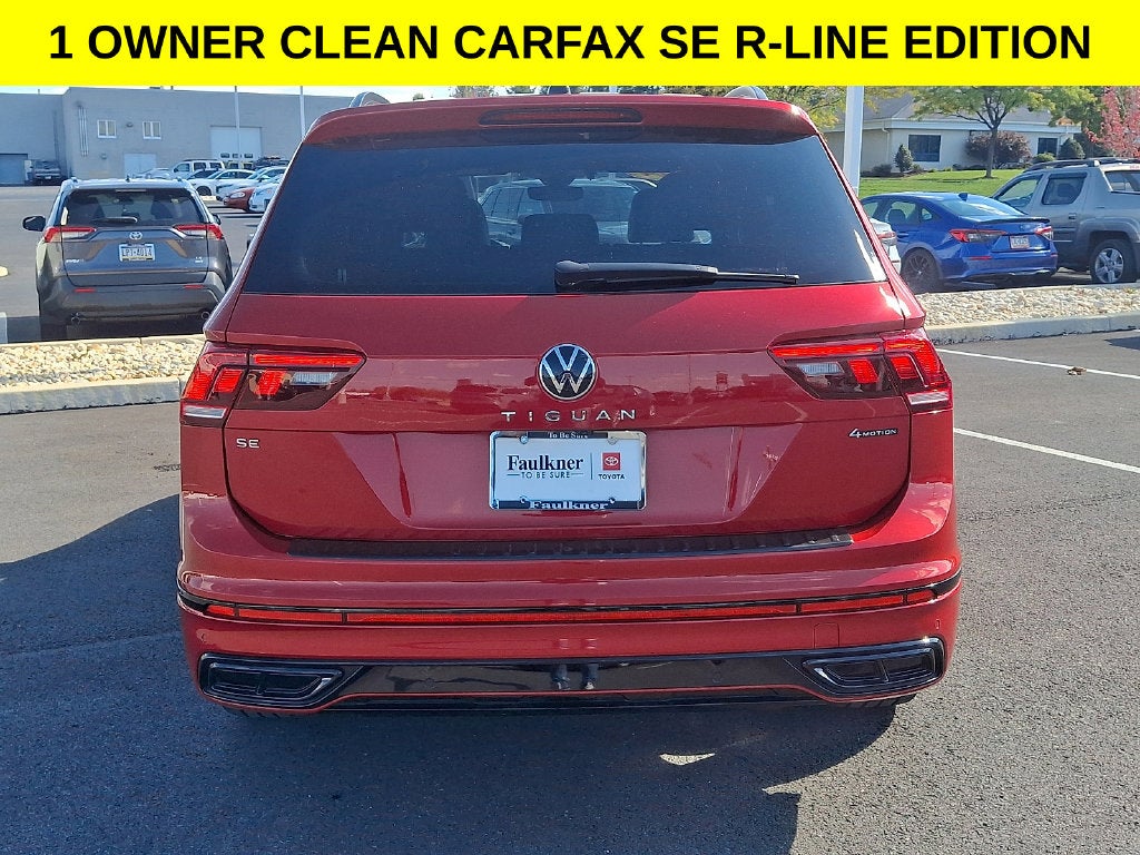 2024 Volkswagen Tiguan 2.0T SE R-Line Black