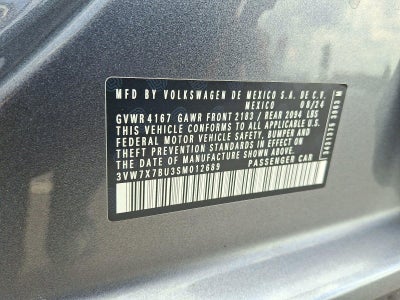 2025 Volkswagen Jetta SE Auto
