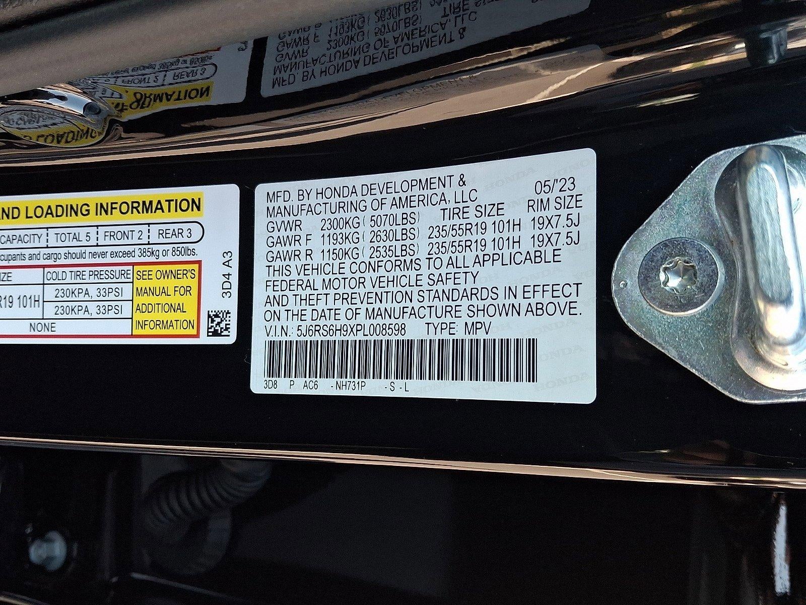 2023 Honda CR-V Hybrid Sport Touring AWD