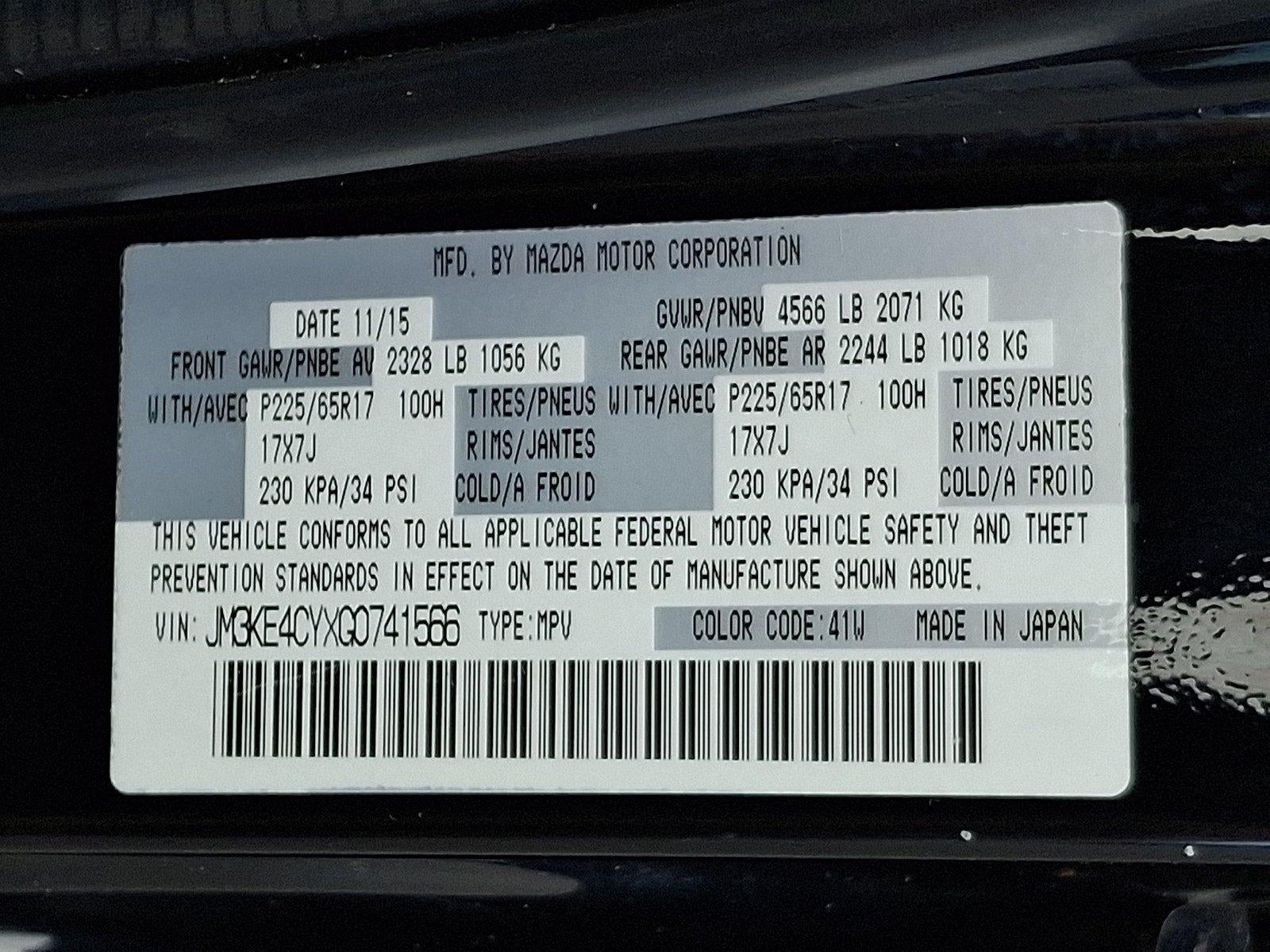 2016 Mazda Mazda CX-5 AWD 4dr Auto Touring