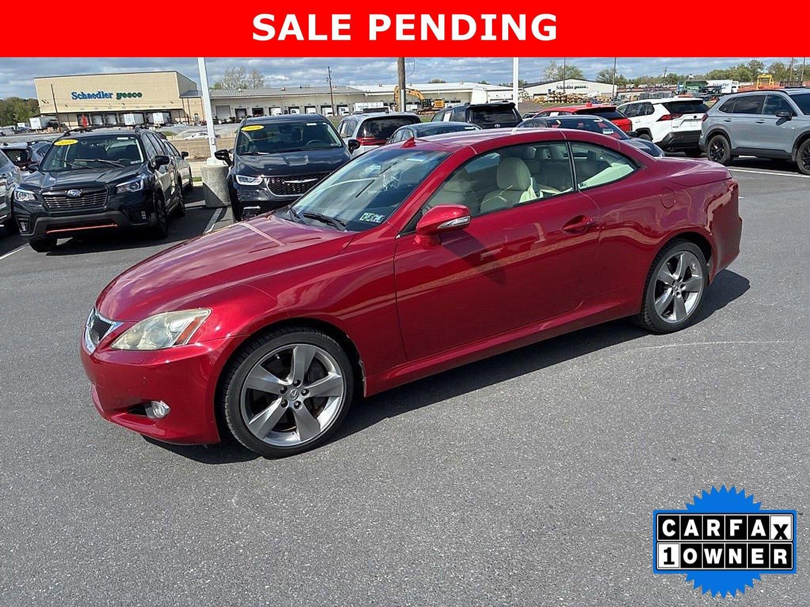 2010 Lexus IS 350C 2dr Conv