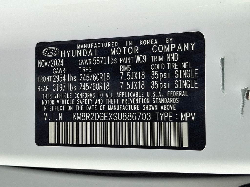 2025 Hyundai PALISADE SEL