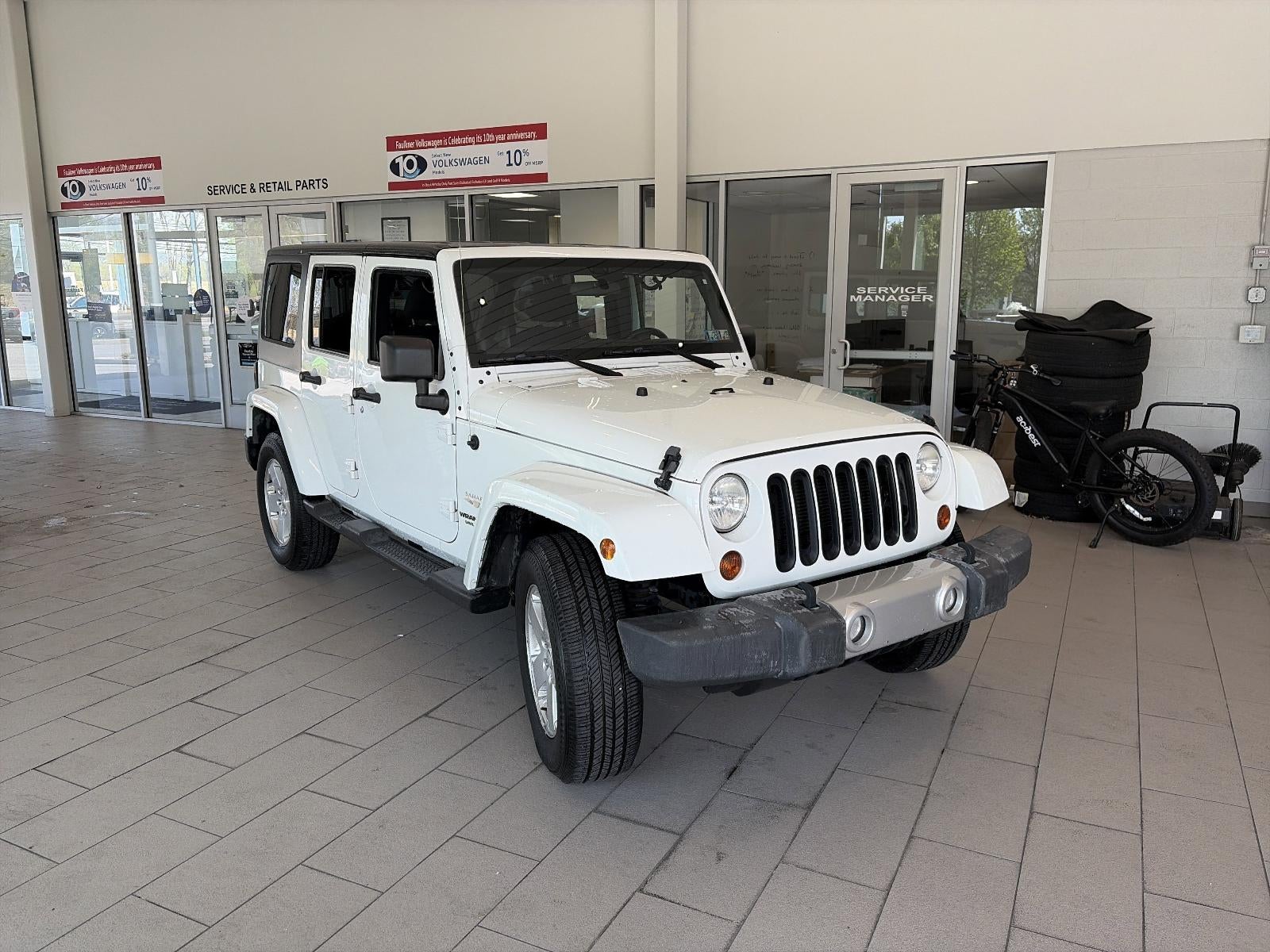 2012 Jeep Wrangler Unlimited 4WD 4dr Sahara
