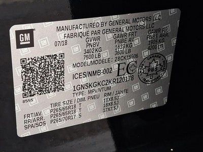 2019 Chevrolet Suburban 4WD 1500 LS