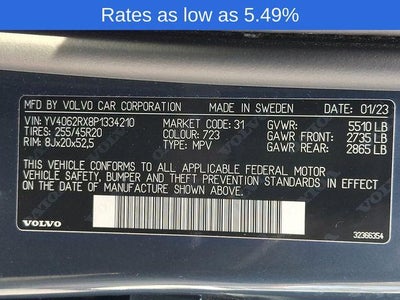 2023 Volvo XC60 B6 AWD Ultimate Dark Theme