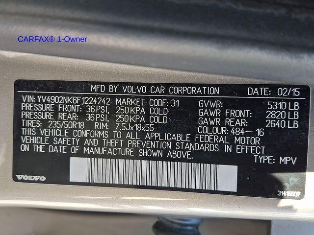 2015 Volvo XC70 2015.5 AWD 4dr Wgn T6