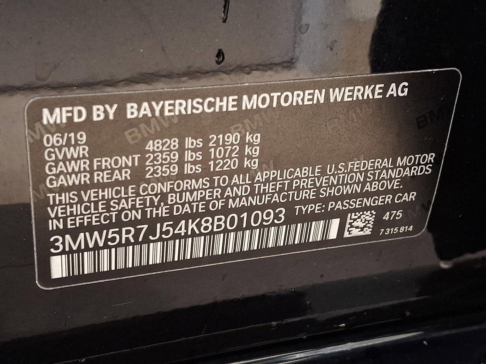 2019 BMW 330i xDrive Sedan North America