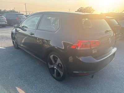 2016 Volkswagen Golf GTI 2dr HB Man SE w/Performance Pkg