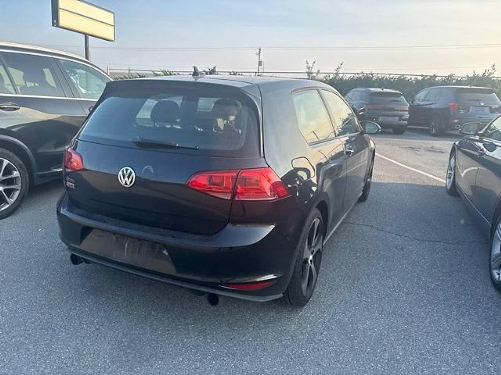 2016 Volkswagen Golf GTI 2dr HB Man SE w/Performance Pkg