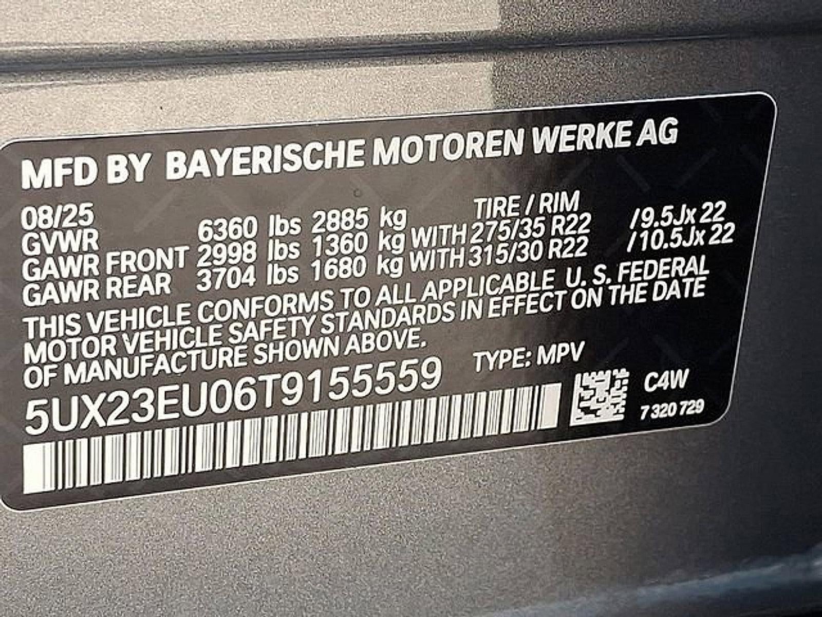 2026 BMW X5 xDrive40i Sports Activity Vehicle