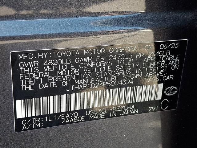 2023 Lexus IS 500 F SPORT Performance Premium RWD