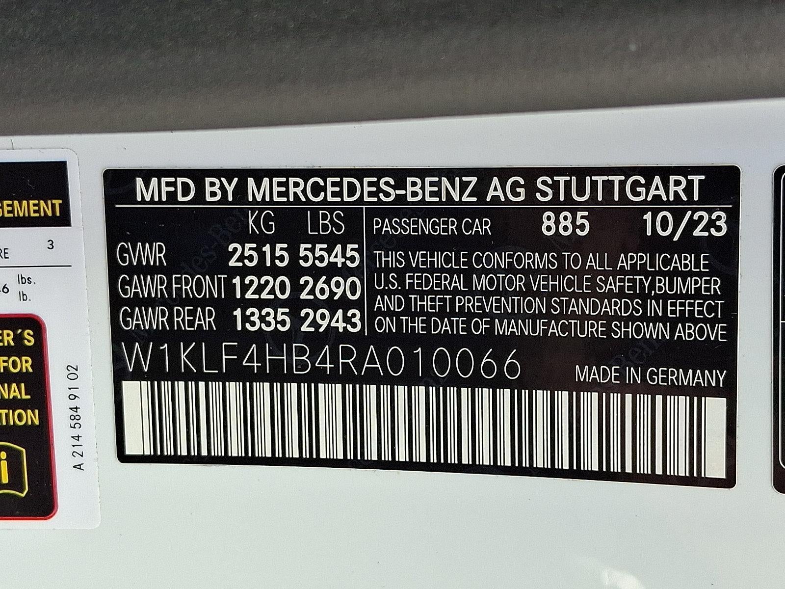2024 Mercedes-Benz E-Class E 350 4MATIC® Sedan
