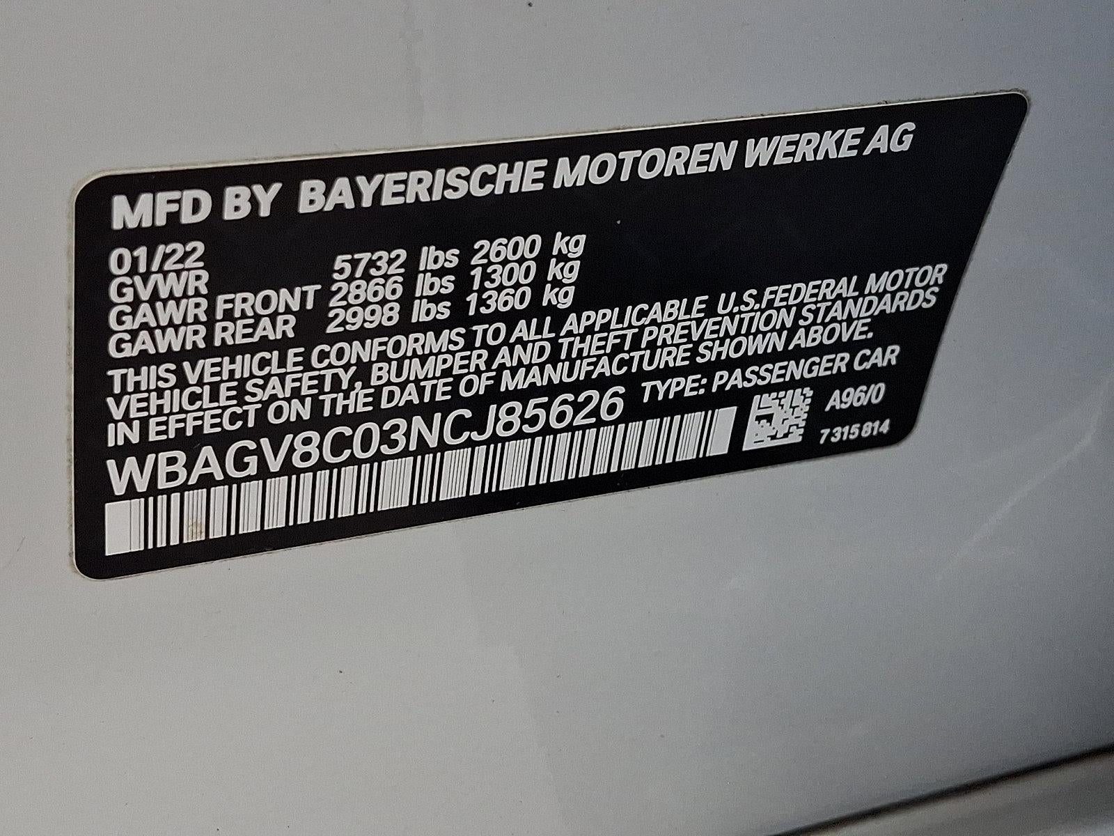 2022 BMW M850i Gran Coupe