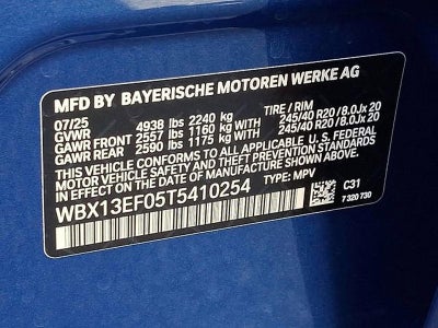 2026 BMW X1 M35i Sports Activity Vehicle