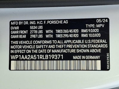 2024 Porsche Macan AWD
