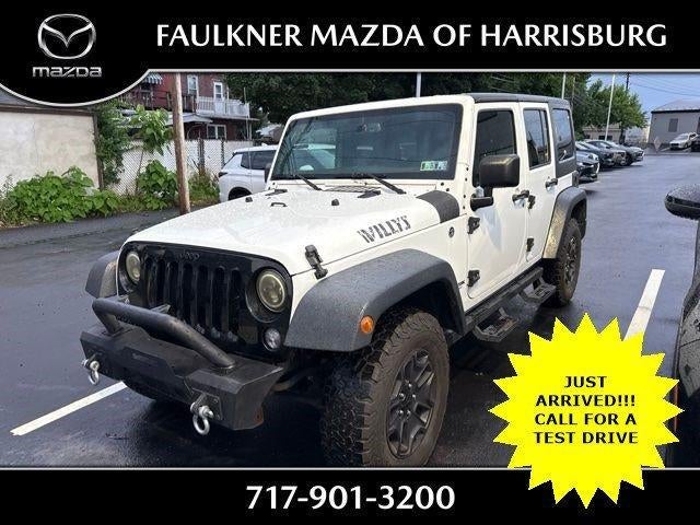 2018 Jeep Wrangler JK Unlimited Willys Wheeler W 4x4