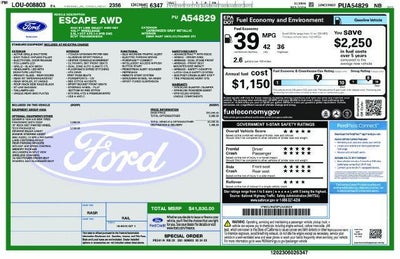 2023 Ford Escape ST-Line Select AWD