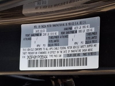 2023 Mazda Mazda3 Sedan 2.5 S Select FWD