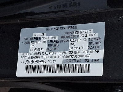 2025 Mazda Mazda CX-5 2.5 S Select Package AWD
