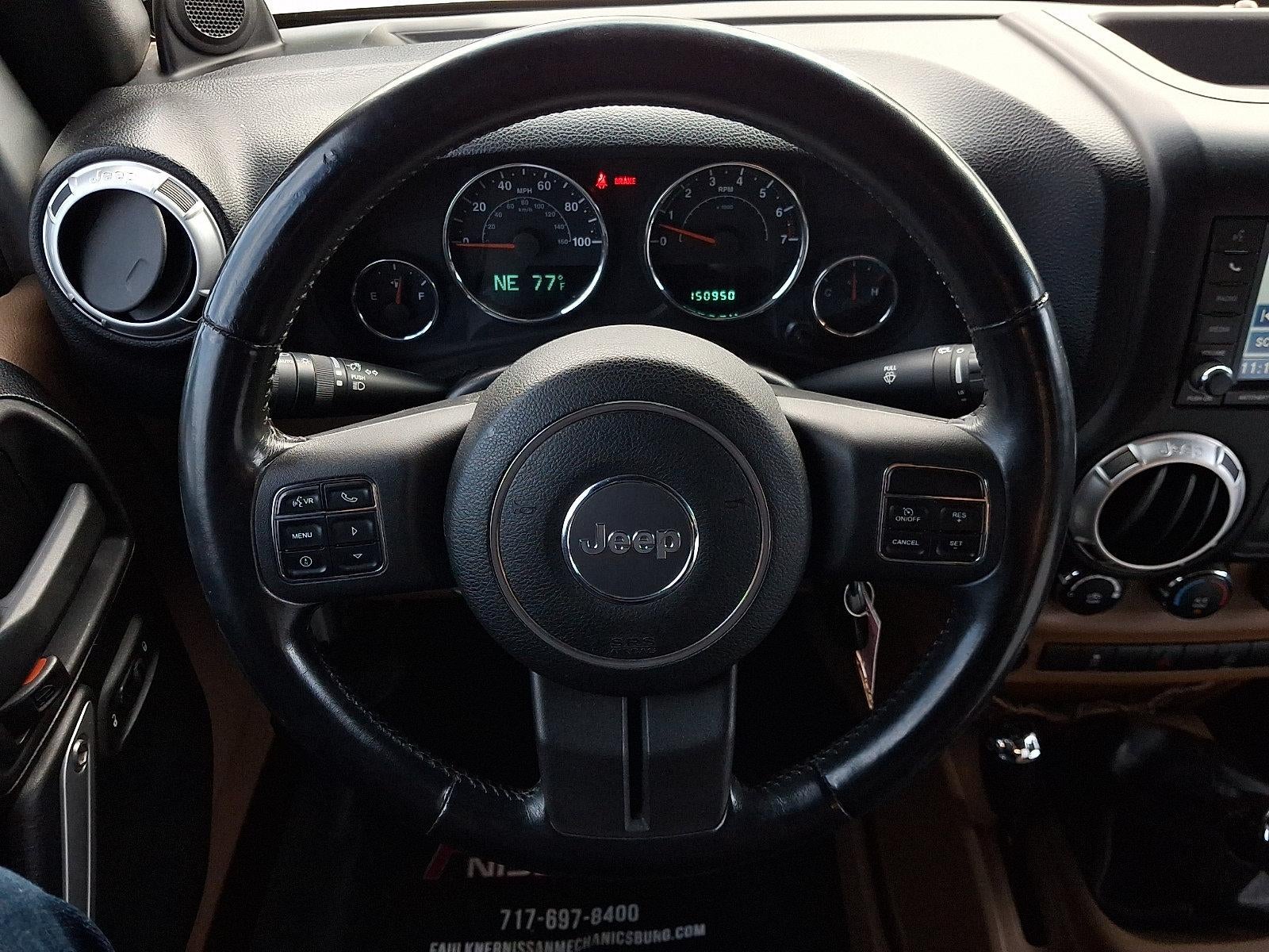 2012 Jeep Wrangler 4WD 2dr Sahara