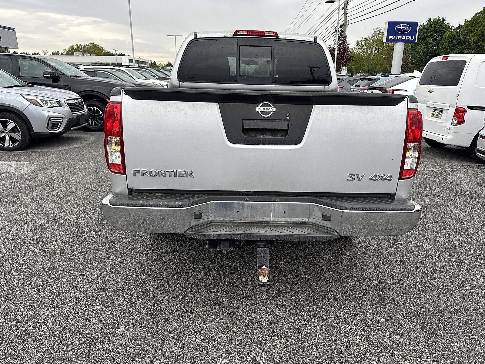 2018 Nissan Frontier Crew Cab 4x4 SV V6 Auto