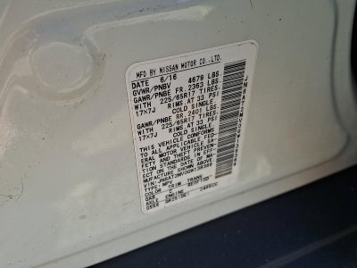 2016 Nissan Rogue AWD 4dr SV