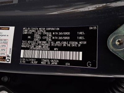 2025 Toyota 4Runner TRD Sport 4WD (Natl)